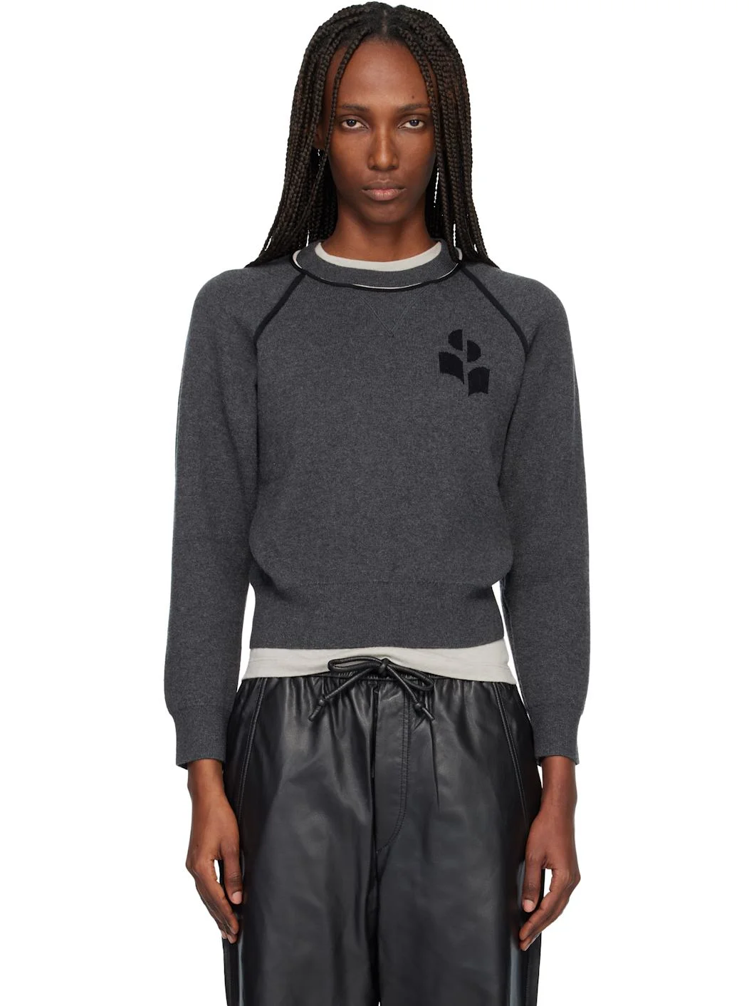 Gray Loriby Sweater - 1