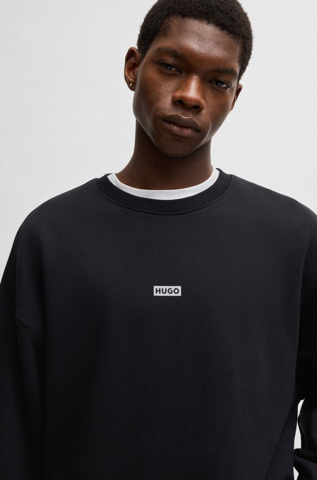 COTTON-TERRY SWEATSHIRT WITH LOGO PRINT - 3
