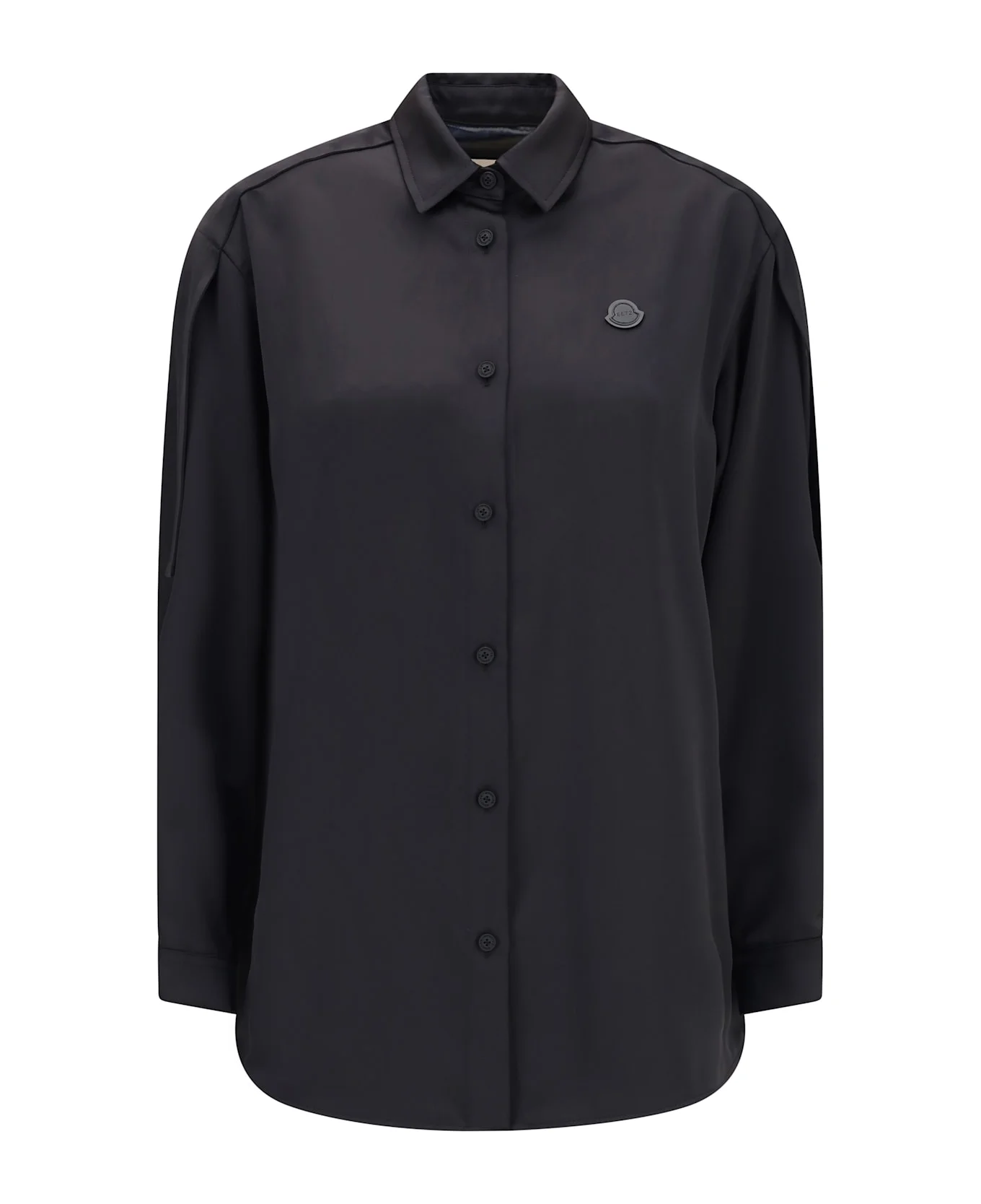 Shirt In Technical Polyester Satin Moncler X Ee72 Collection By Edward Enninful - 1