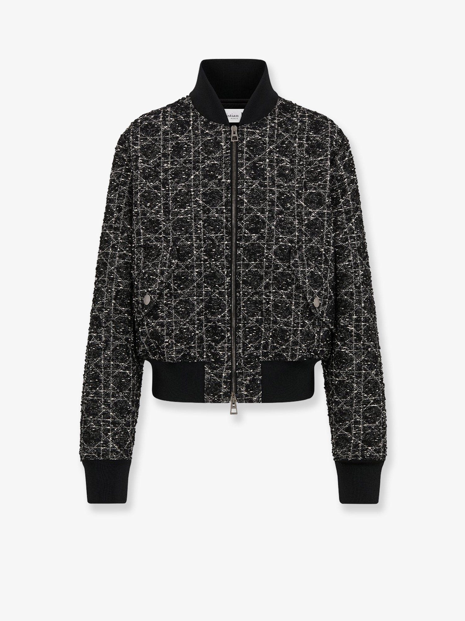 Dior Women Macrocannage Cotton Blend Bomber - 1