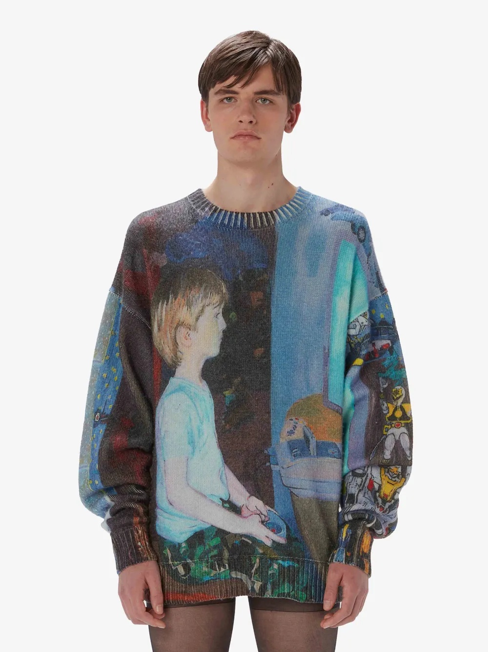PRINTED SWEATER - 2