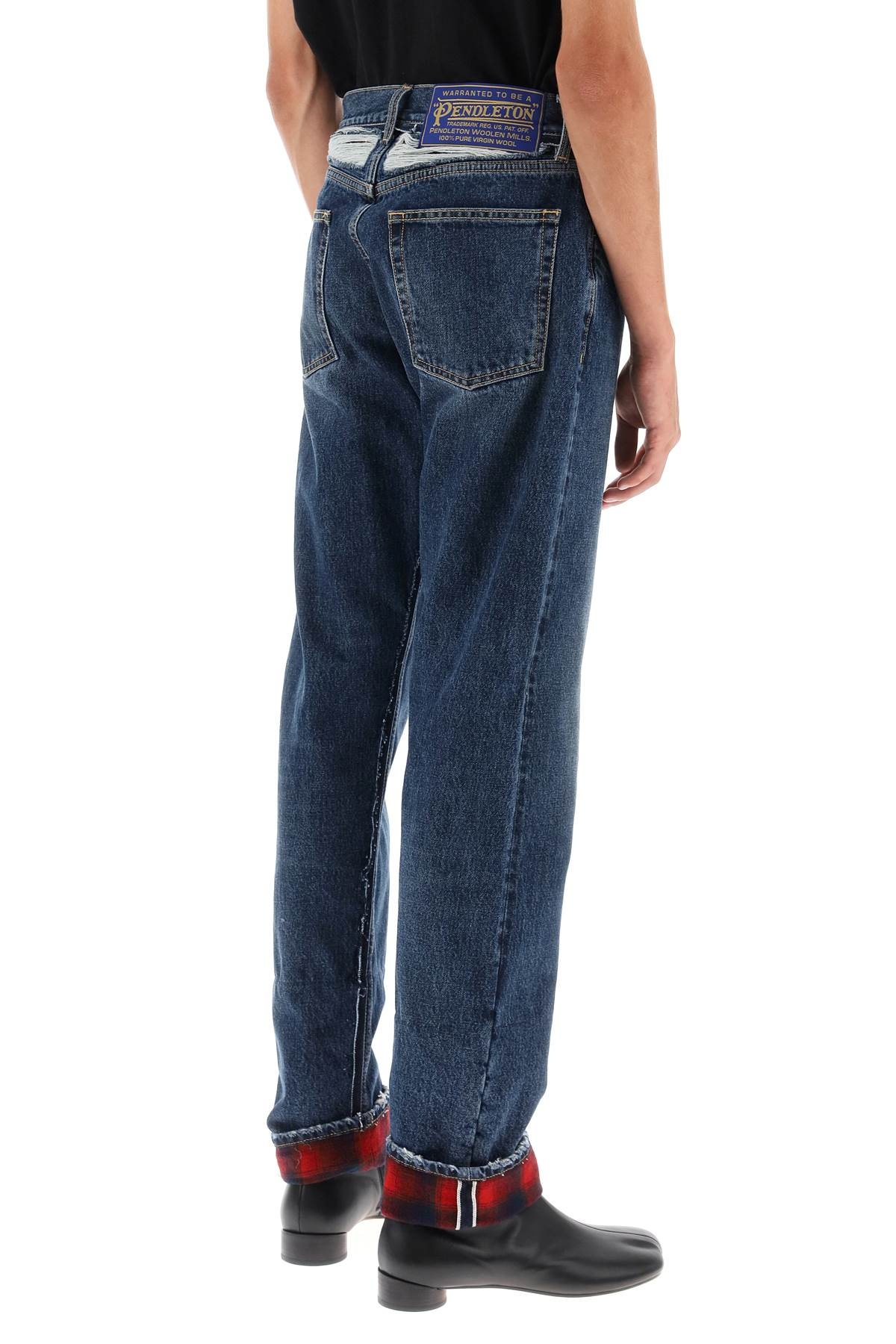 PENDLETON JEANS WITH INSERTS - 9