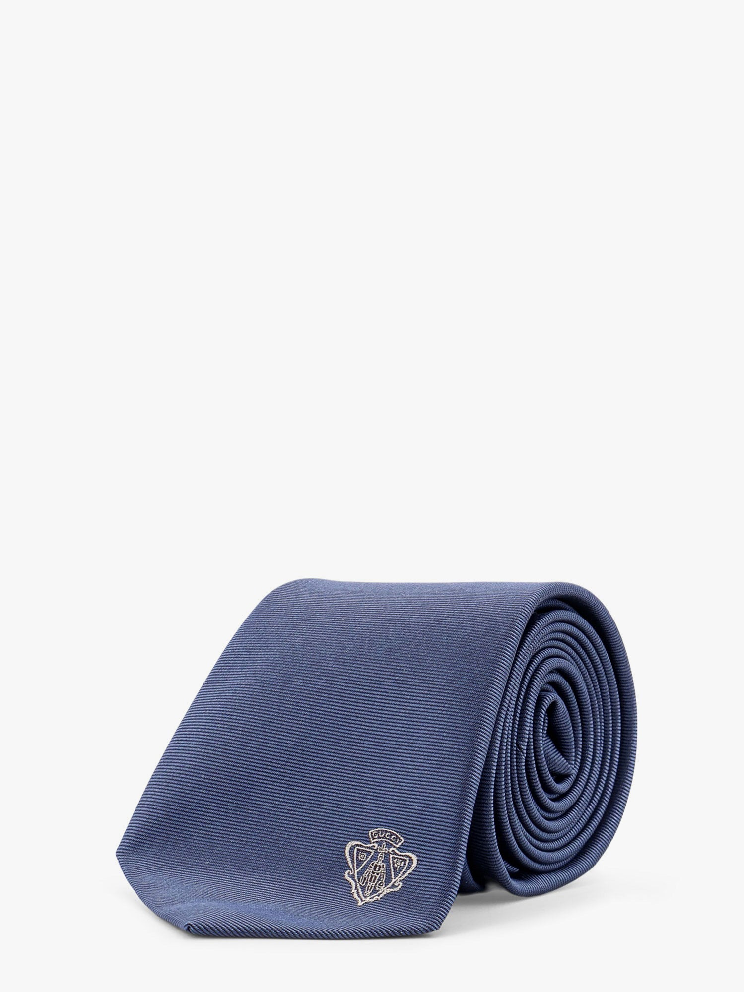 Gucci Silk Tie With Lord Detail - 1