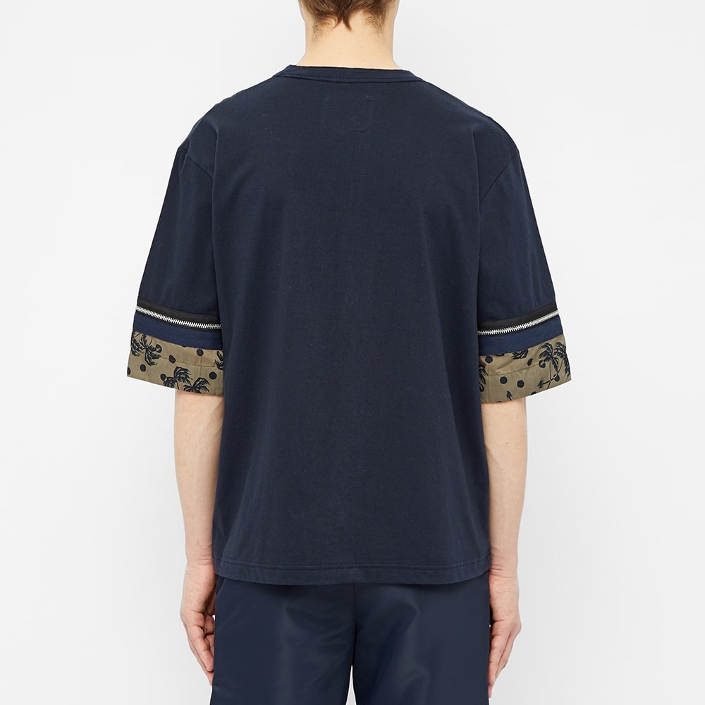 Sacai x Sun Surf Palm Tree Zip Tee - 4