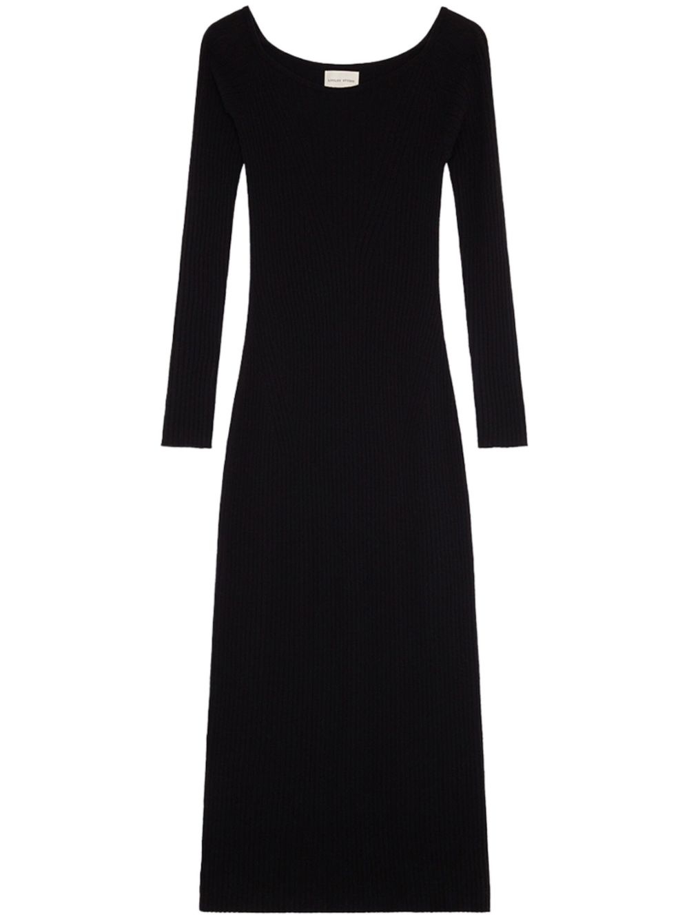 wool-cashmere knitted dress - 1