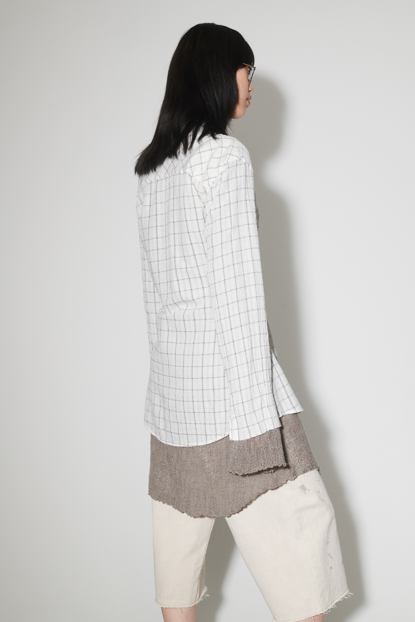 Daisy Shirt Light Mediterranean Check - 5