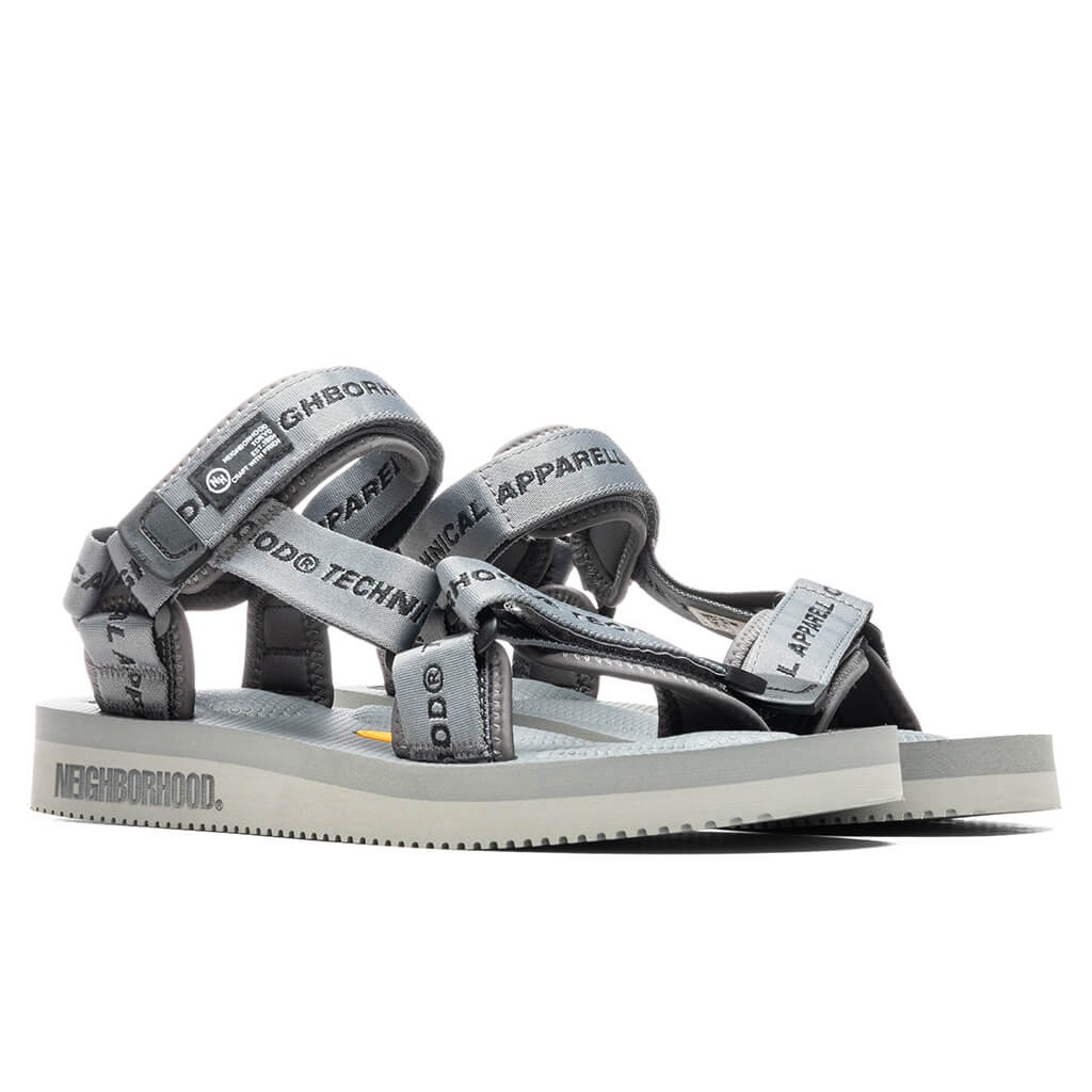 NEIGHBORHOOD X SUICOKE SI . OG-022V2 NR-SANDAL - GREY - 2