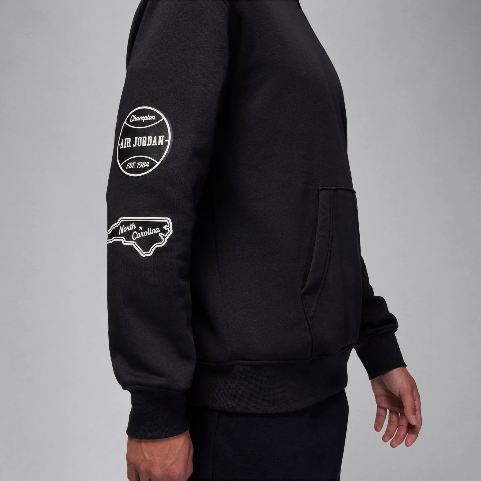 Air Jordan Knitted Pullover Hoodie 'Black' FN4617-010 - 3