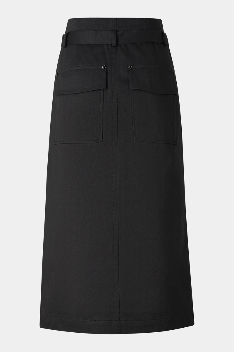 BOGNER Jocy wrap skirt in Black outlook