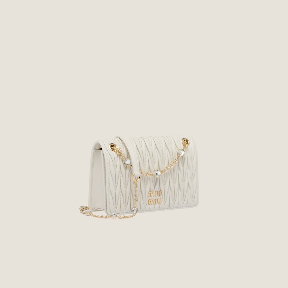 Matelassé nappa leather mini-bag - 3