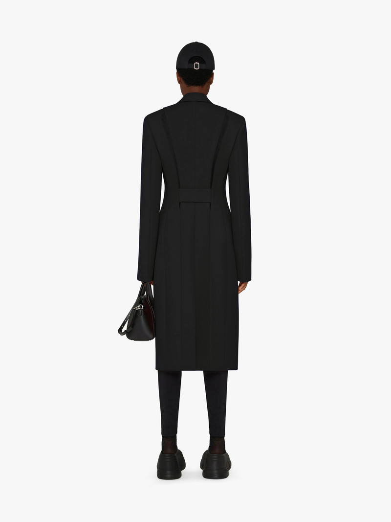 COAT IN LIGHTWEIGHT WOOL WITH PADLOCK 4