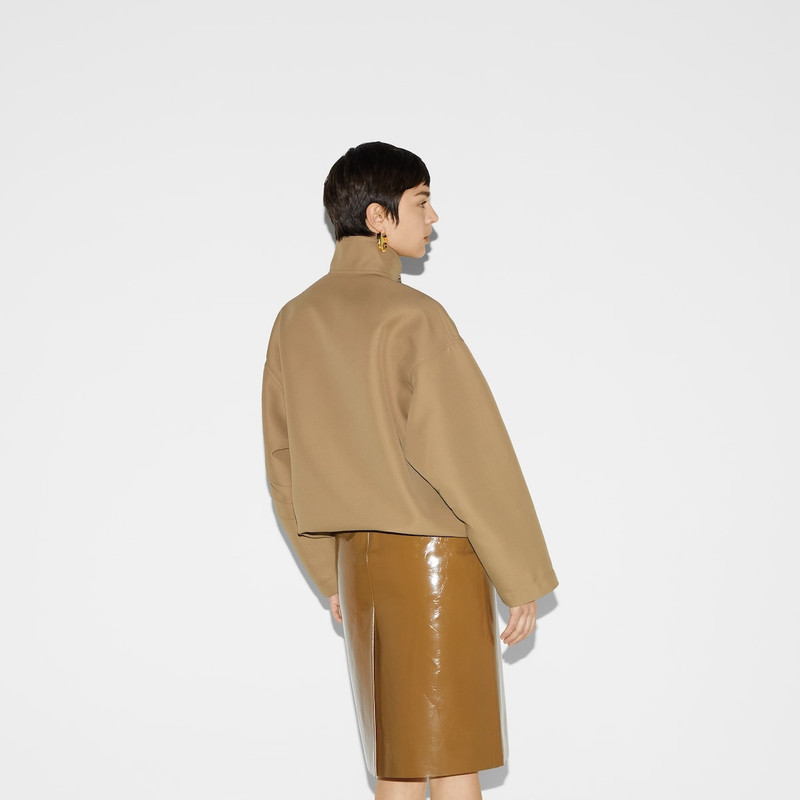 Acetate Gabardine bomber jacket 4