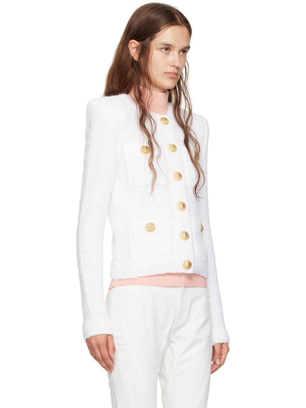 White Miami 4 Pocket Jacket - 2