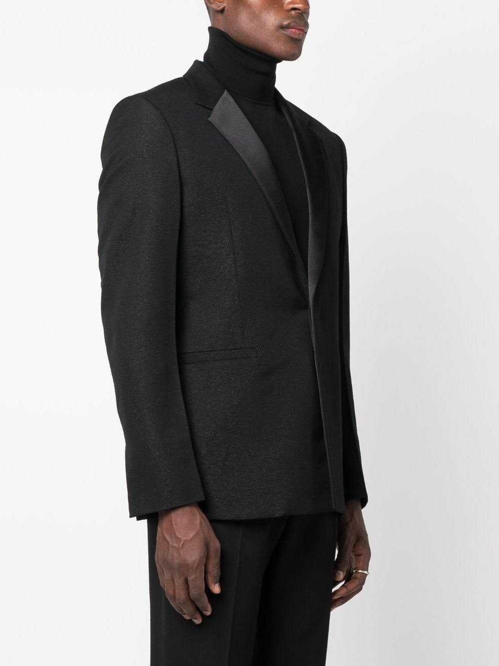 ジャケット GIVENCHY Black Wool Blazer GIVENCHY Pleated wool-twill blazer | NET-A-PORTER