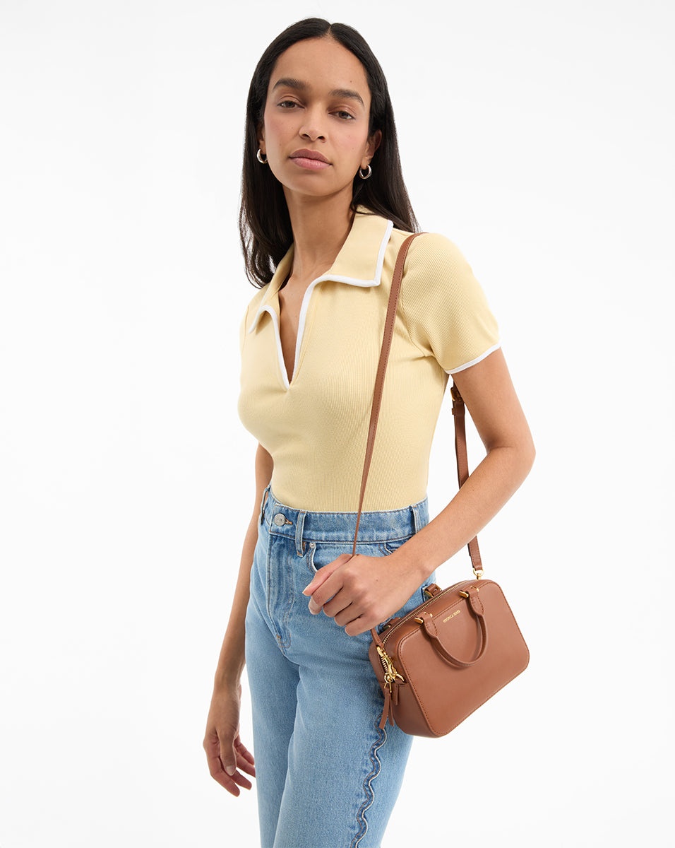 BOXY TOP-HANDLE BAG - 2