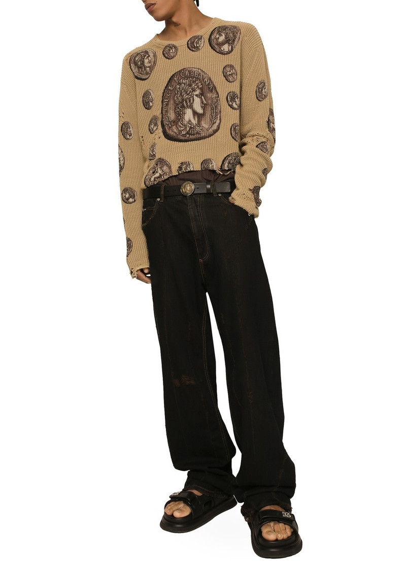 Cotton Poplin Shorts with Logo Plaque 3