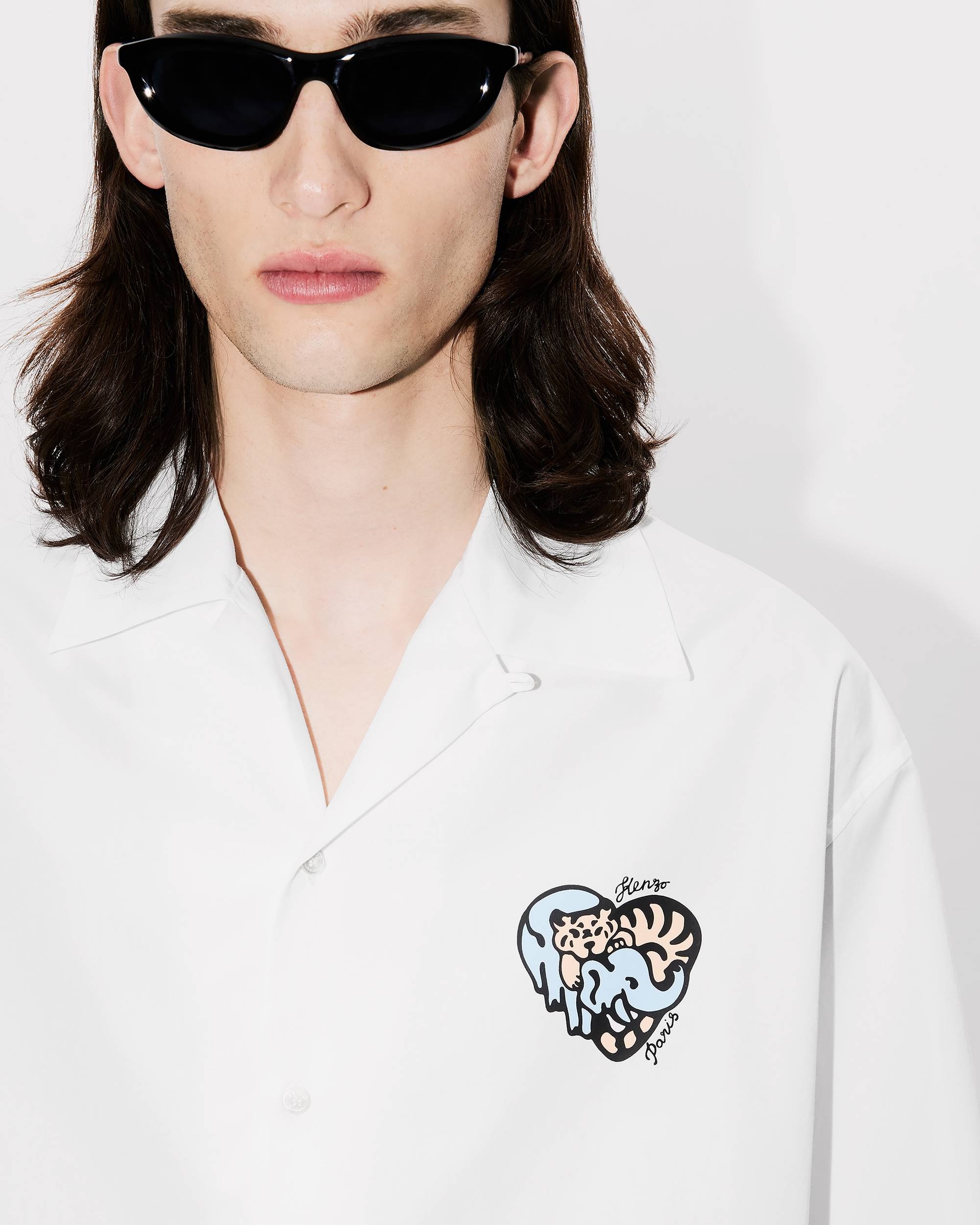 'KENZO Jungle Heart' hawaiian shirt - 6