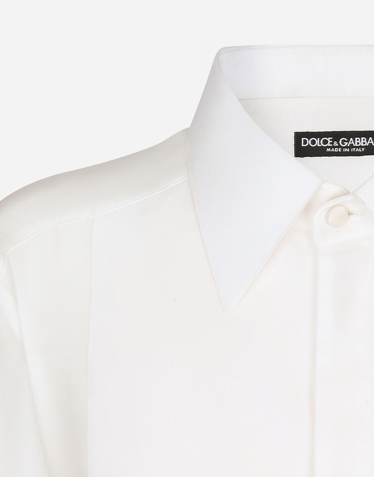 Silk crepe de chine shirt - 8