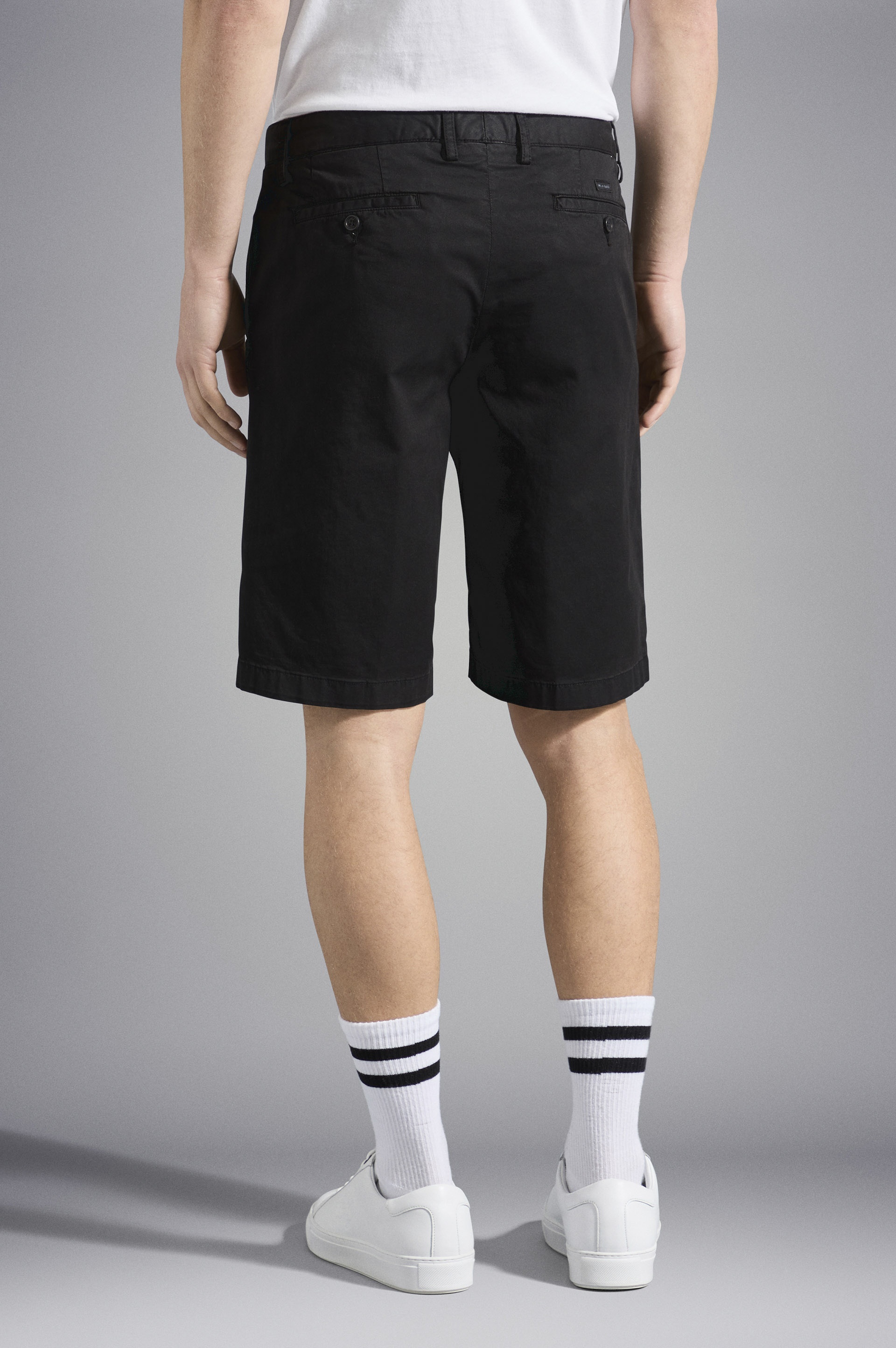 STRETCH COTTON BERMUDA - 3