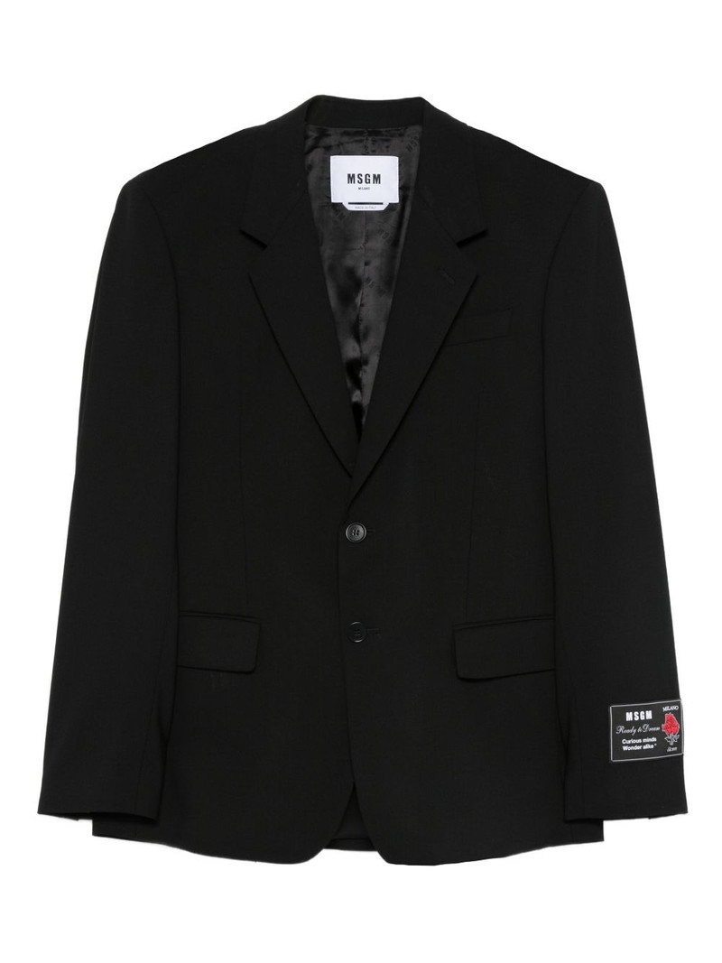 single-breasted blazer 1