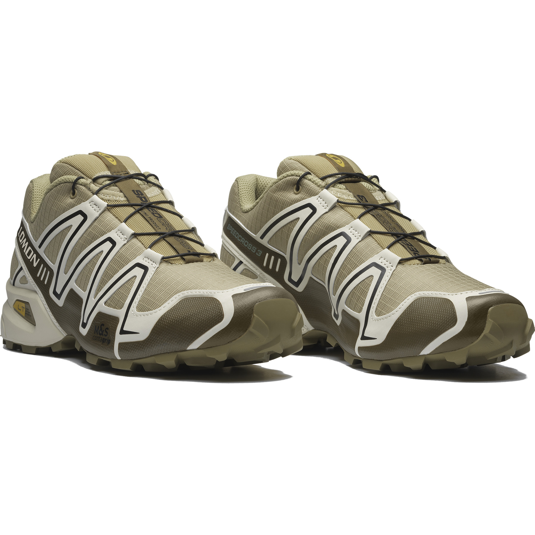 【Salomon】Speedcross 3 Military Olive Sponge 22-29 SALOMON SPEEDCROSS 3 Sneakers - Military Olive/Sponge/Almond