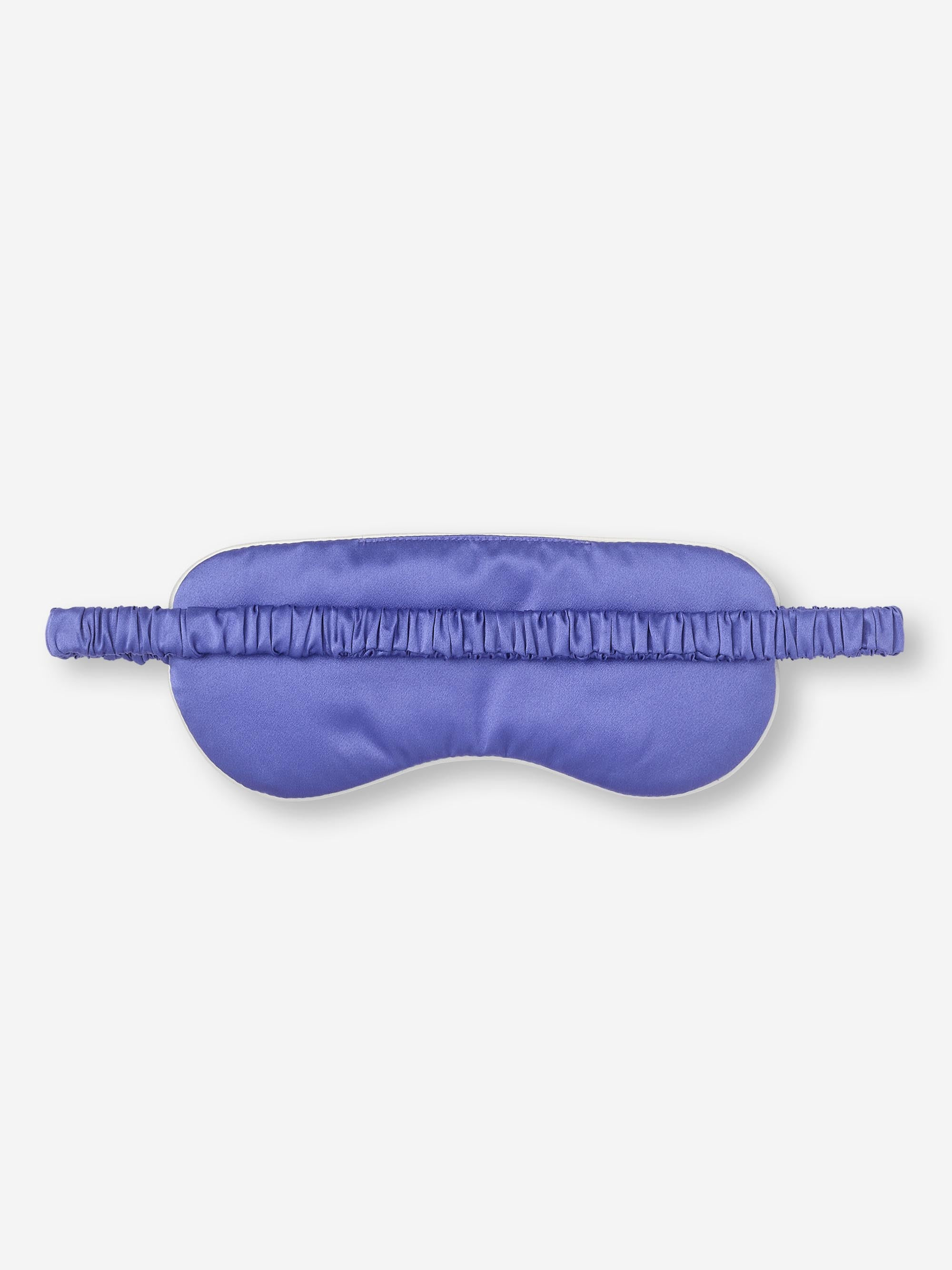 Eye Mask Silk Satin Amethyst Jungle Paisley Pattern - 2