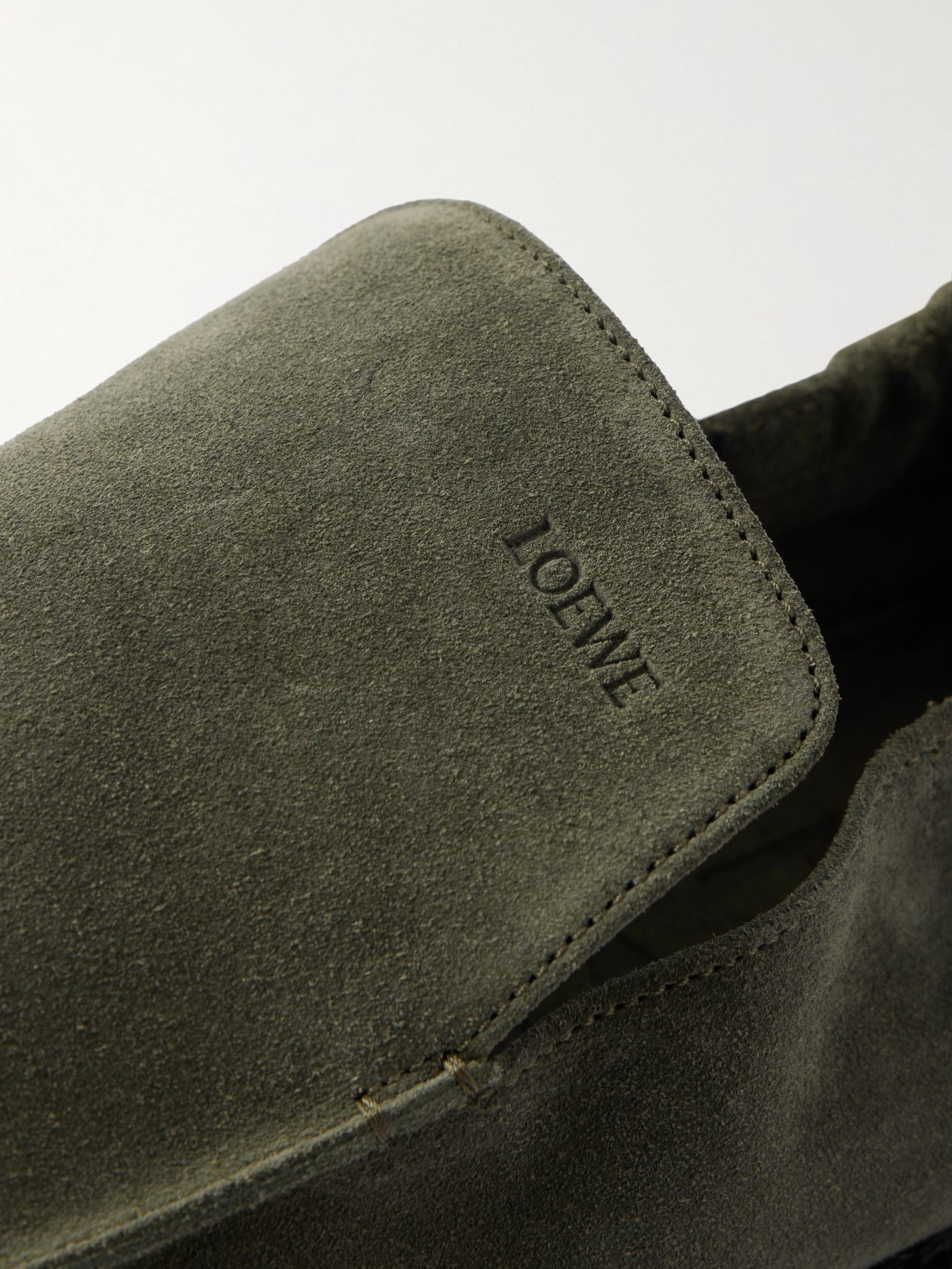 Flex Suede Loafers Green - 5