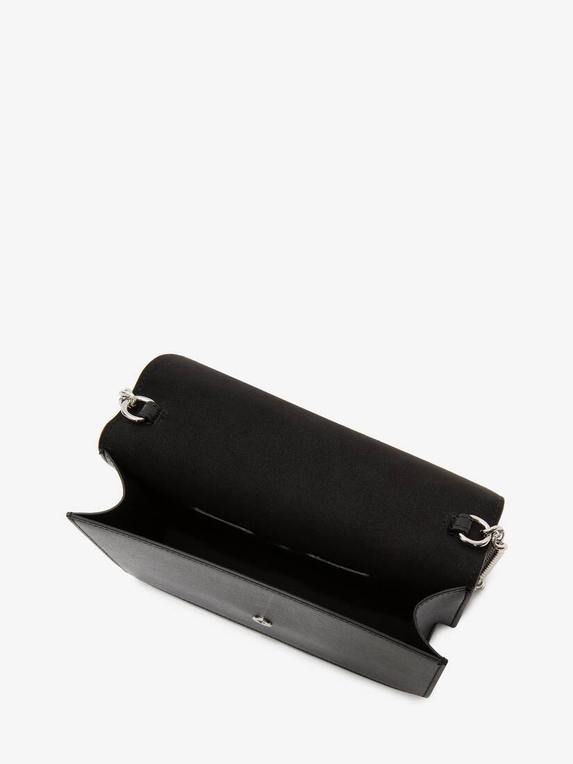 Women's Small Skull Bag in Black - 4