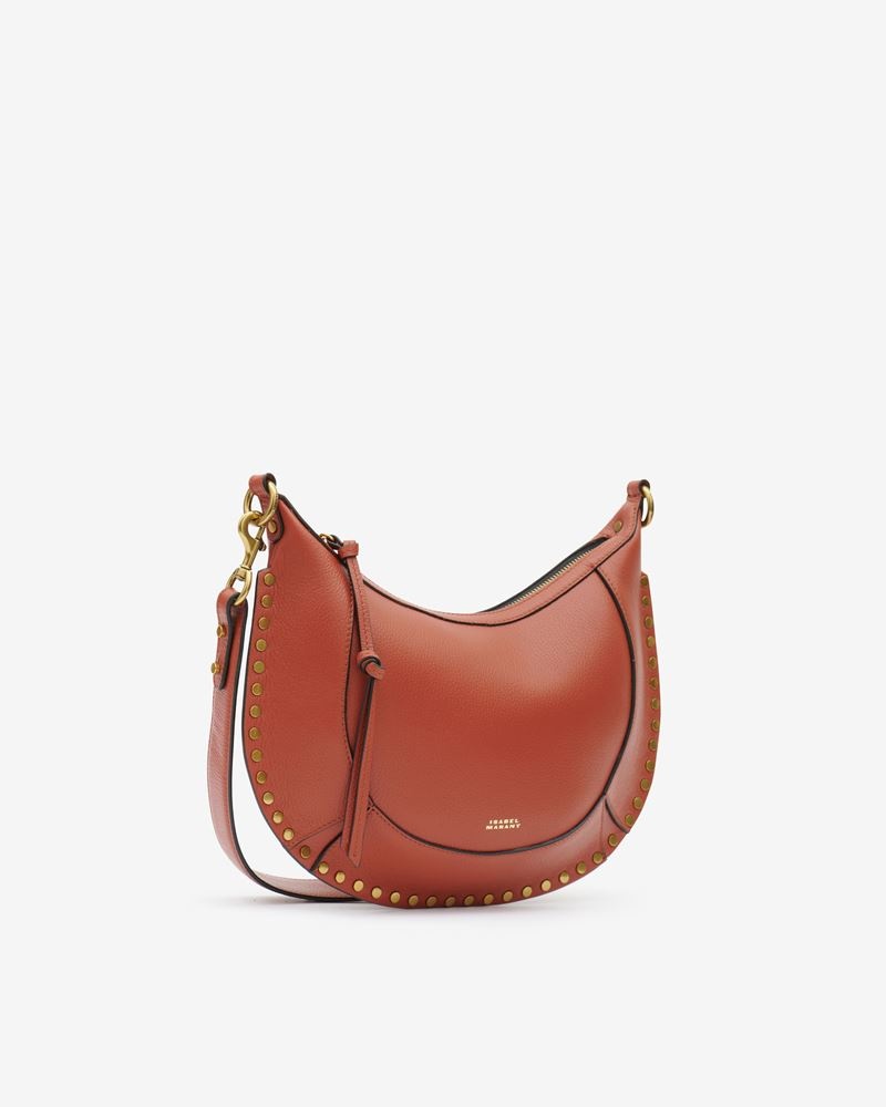 NAOKO GRAINY LEATHER SHOULDER BAG - 5