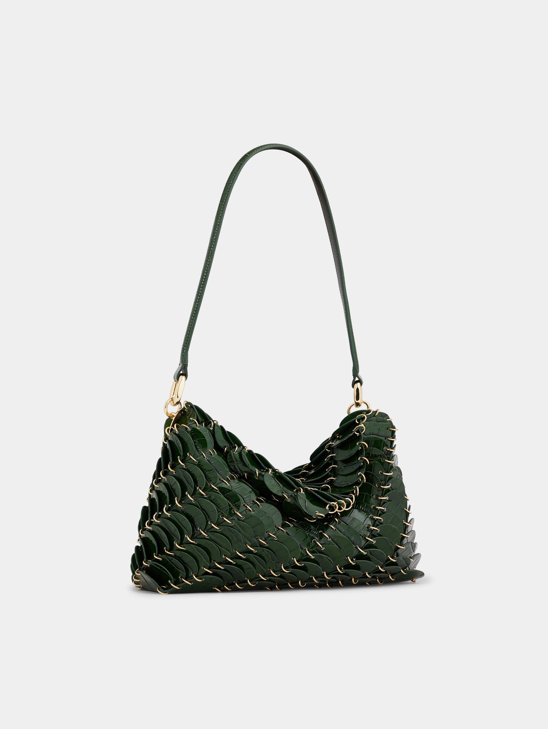 GREEN PACO LEATHER BAG - 2