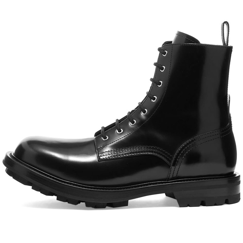 Alexander McQueen Alexander McQueen Military Boot outlook