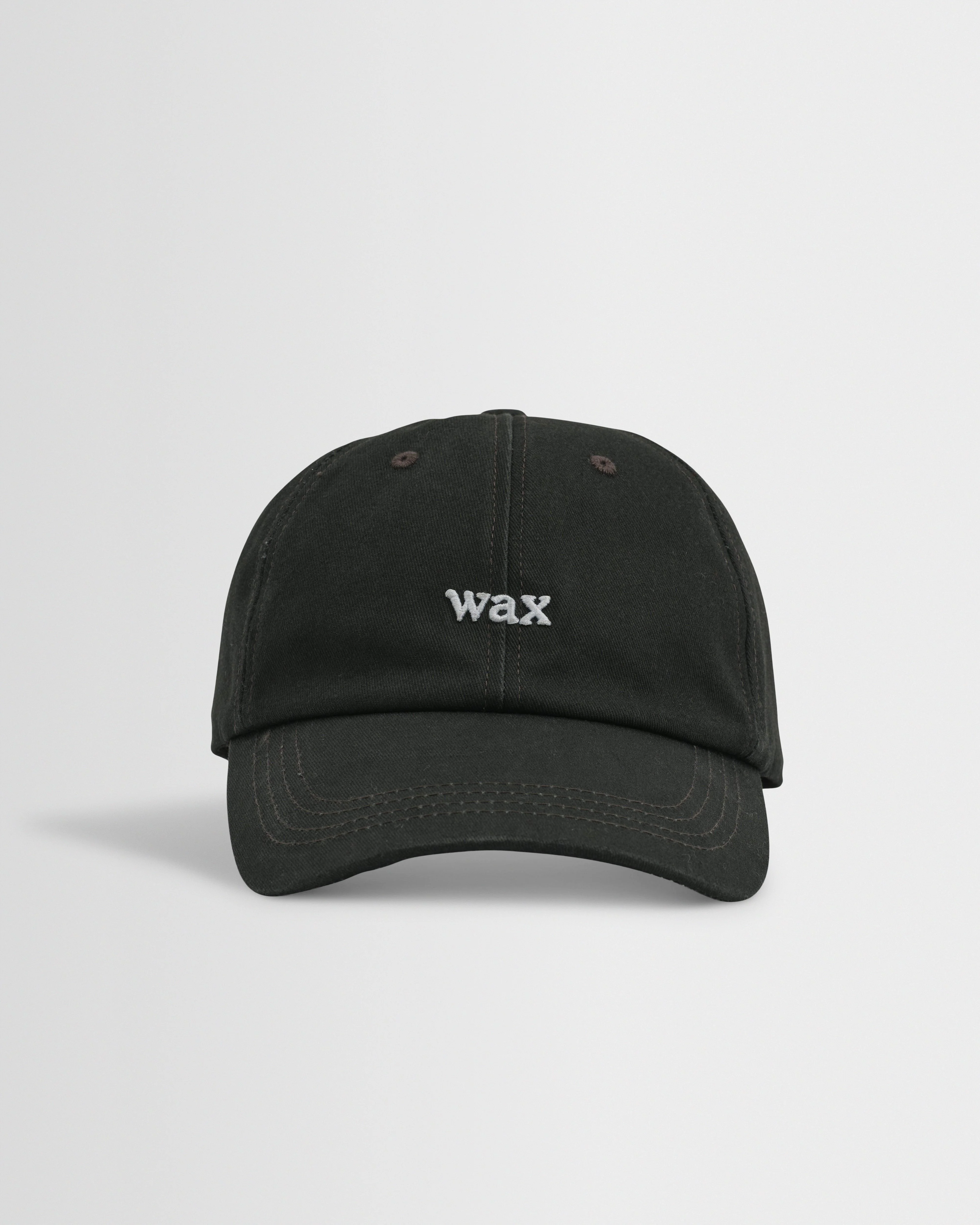 Spencer - Washed Black Cotton Sports Cap - 1