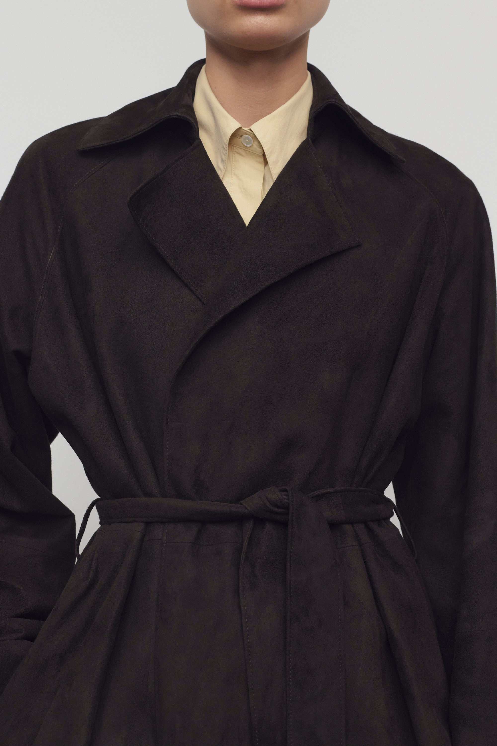 Solana Coat in Suede - 6