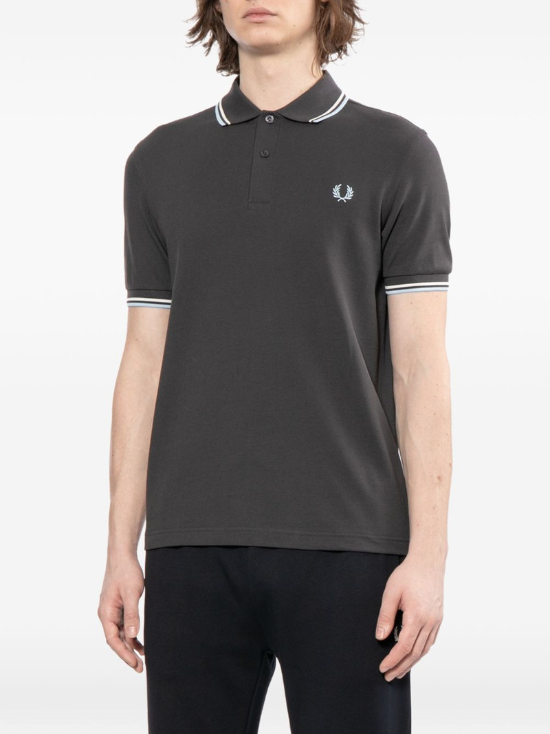 embroidered short-sleeve polo shirt 3