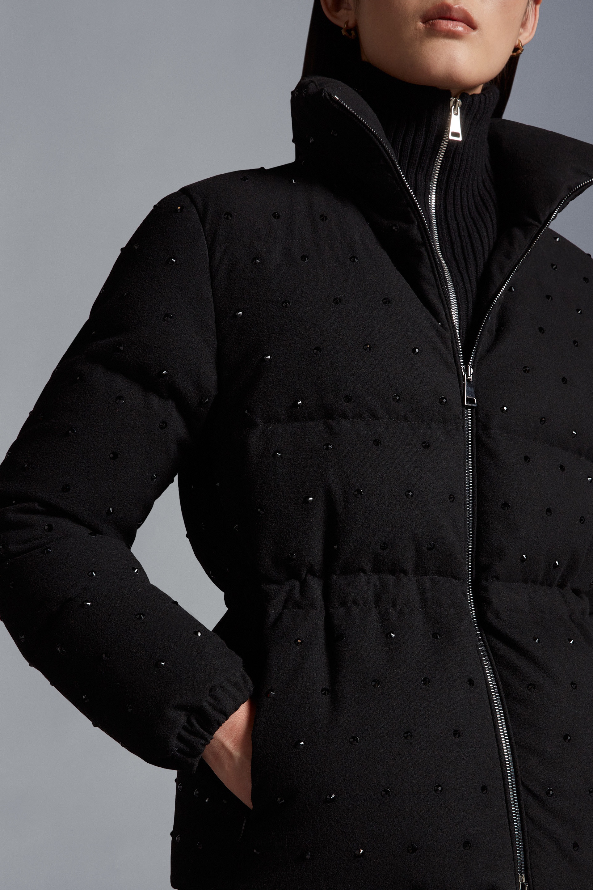 Moncler Fuligule Short Down Jacket | REVERSIBLE