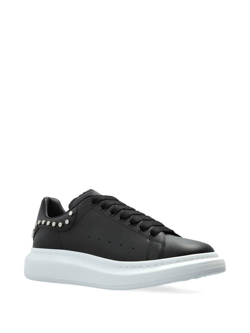 Alexander McQueen leather sneakers outlook