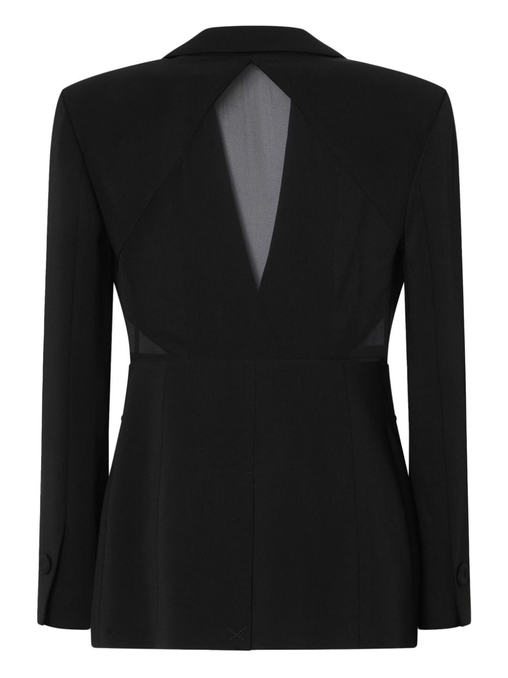cut-out detailing blazer - 2