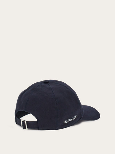FERRAGAMO Baseball cap with logo outlook