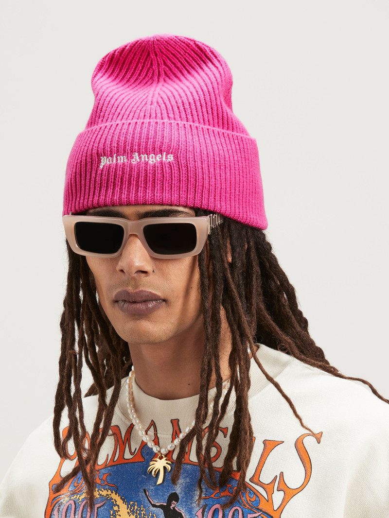 Classic Logo Ribbed Beanie 3
