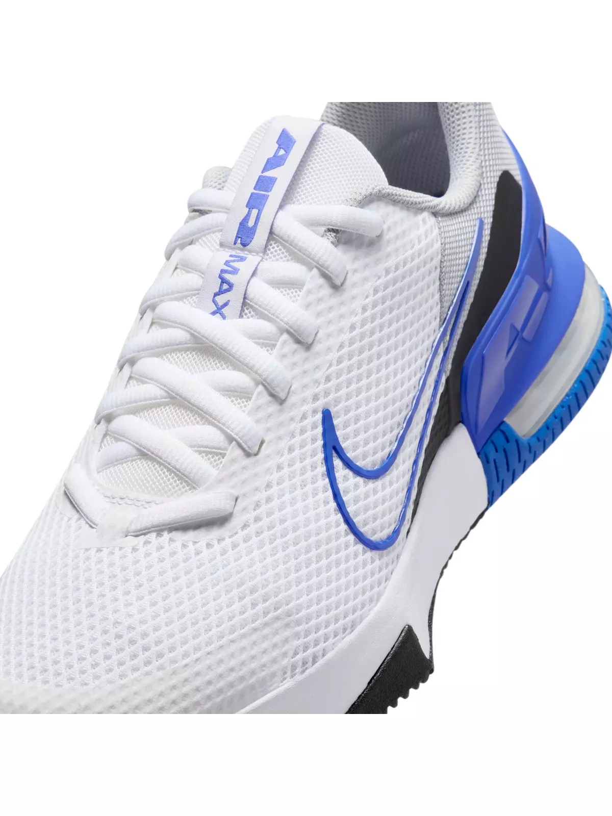 Air Max Alpha Trainer 6 "White/Light Smoke Grey/Black/Hyper Royal" Men's Training Shoe - 7