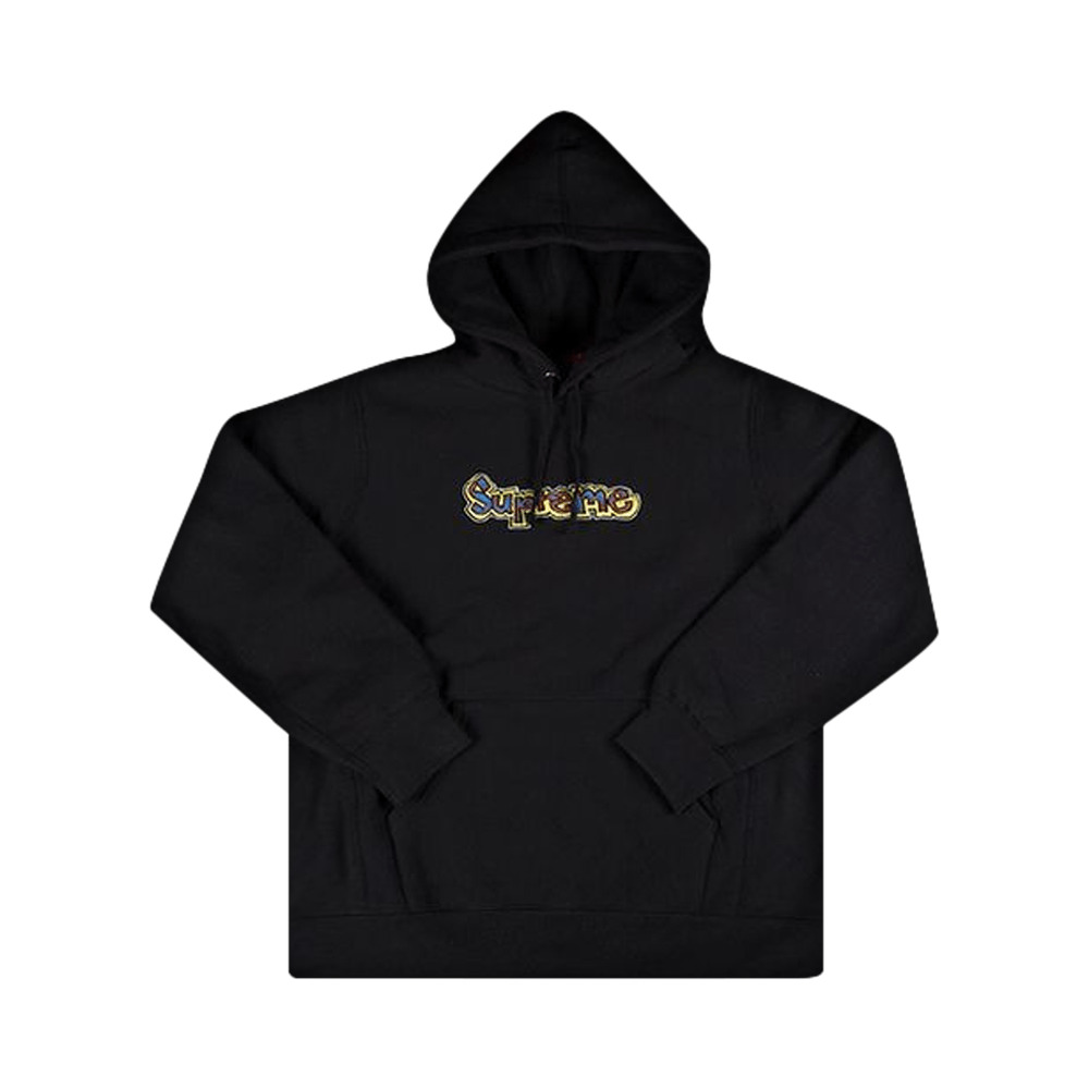 Supreme Supreme Gonz Logo Hooded Sweatshirt 'Black' | REVERSIBLE