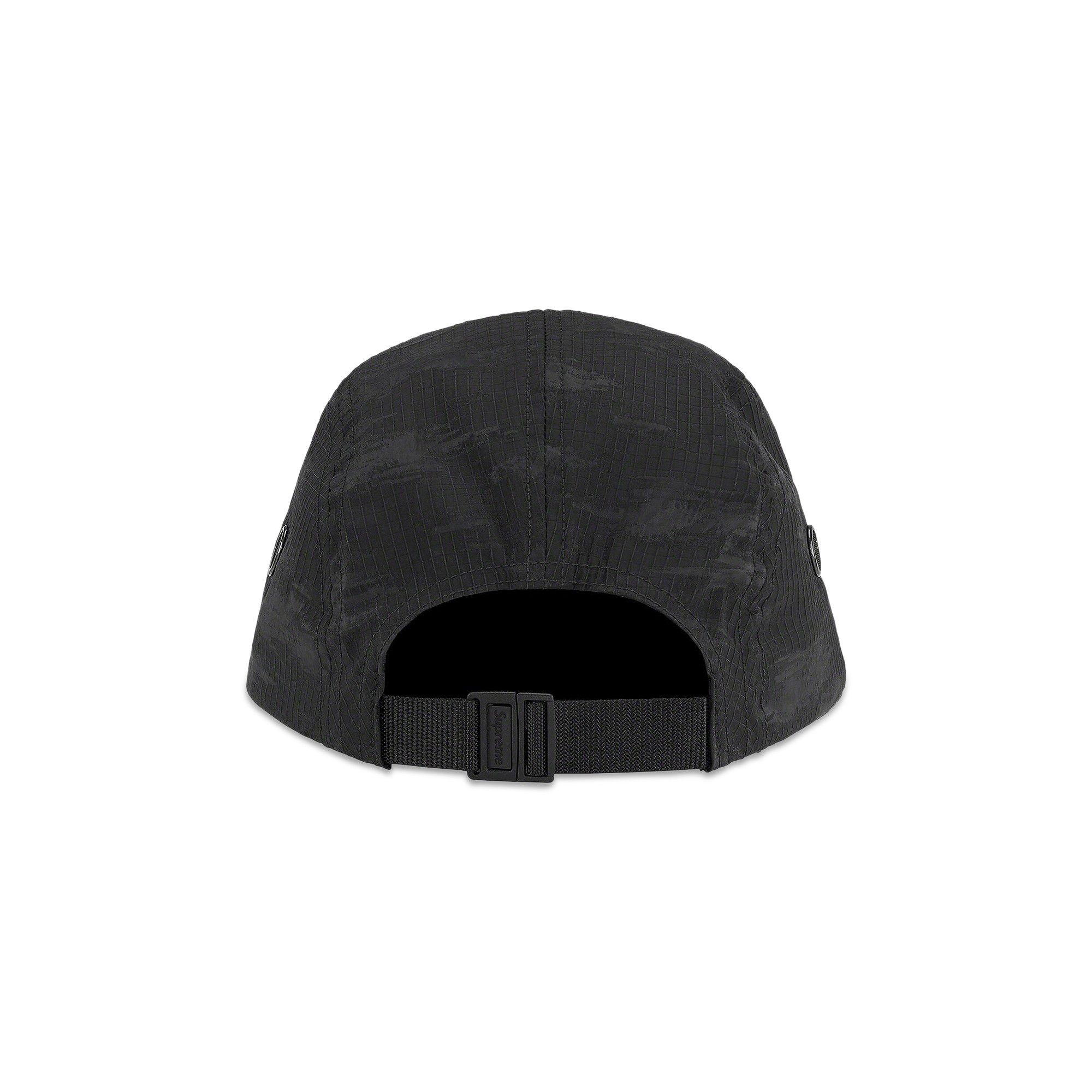 Supreme Broken Camo Camp Cap 'Black' - 2