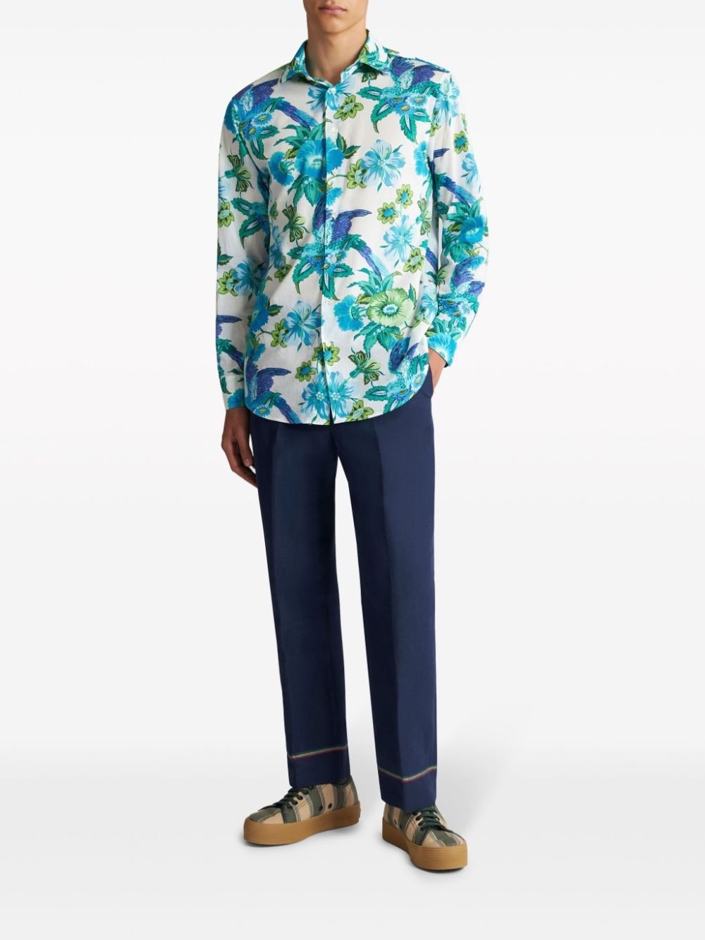straight-leg trousers - 2