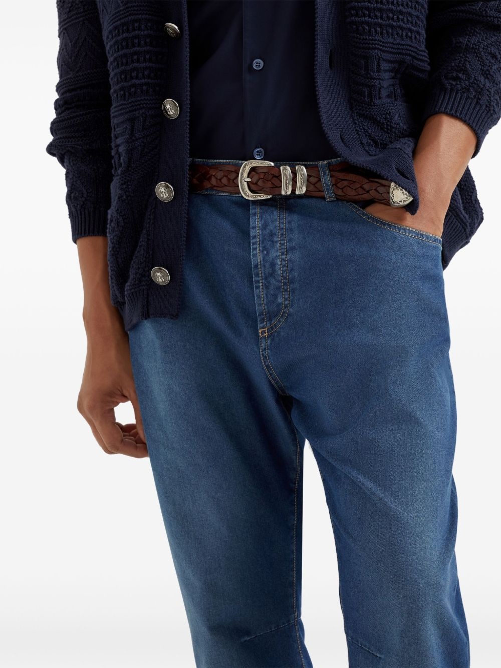 straight-leg jeans - 5