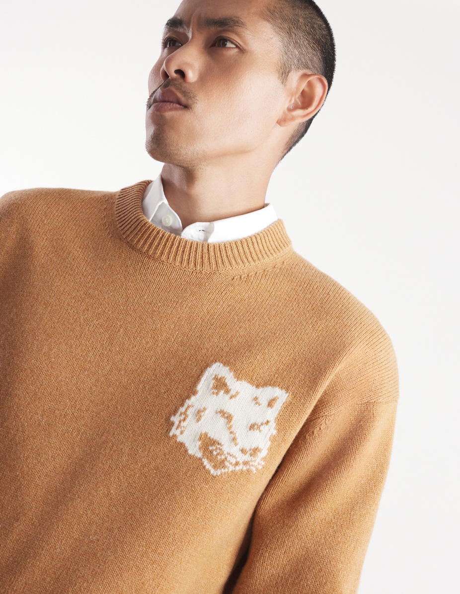 FOX HEAD INTARSIA COMFORT JUMPER - 4