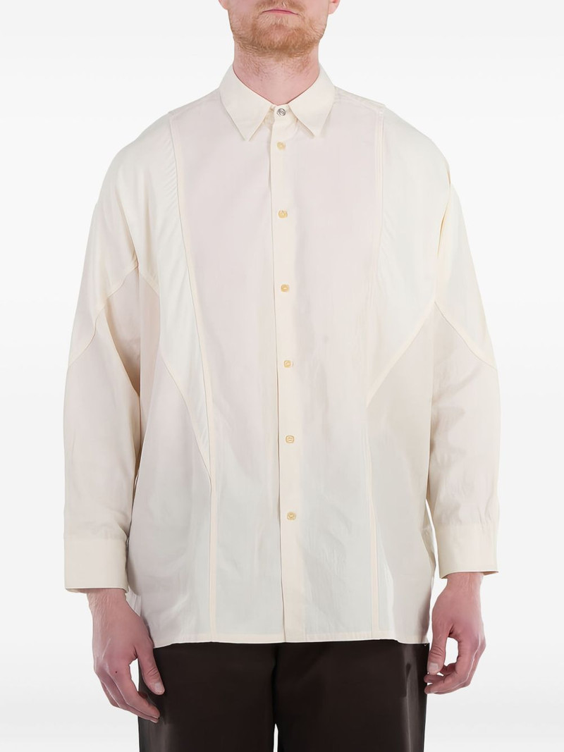 Arrow panelled shirt 4