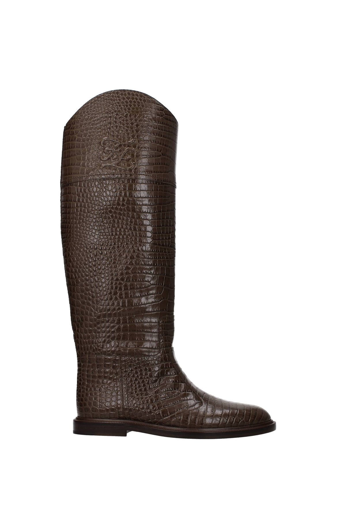 Boots Leather Brown Mud - 1