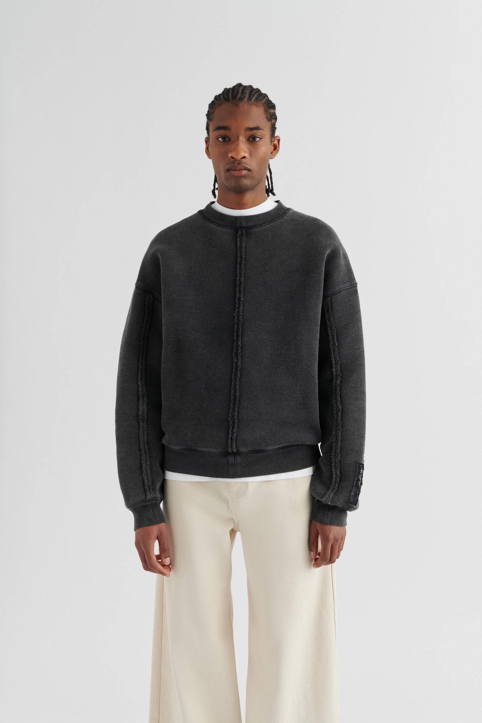 Chopped Oversized Sweatshirt - 2