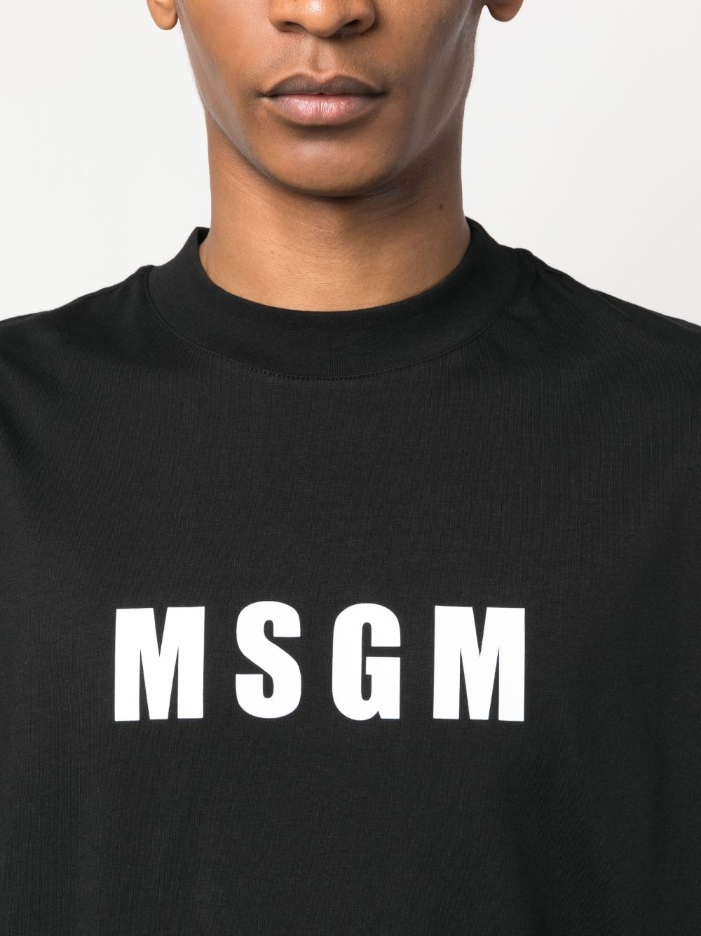 logo-print cotton T-shirt - 5
