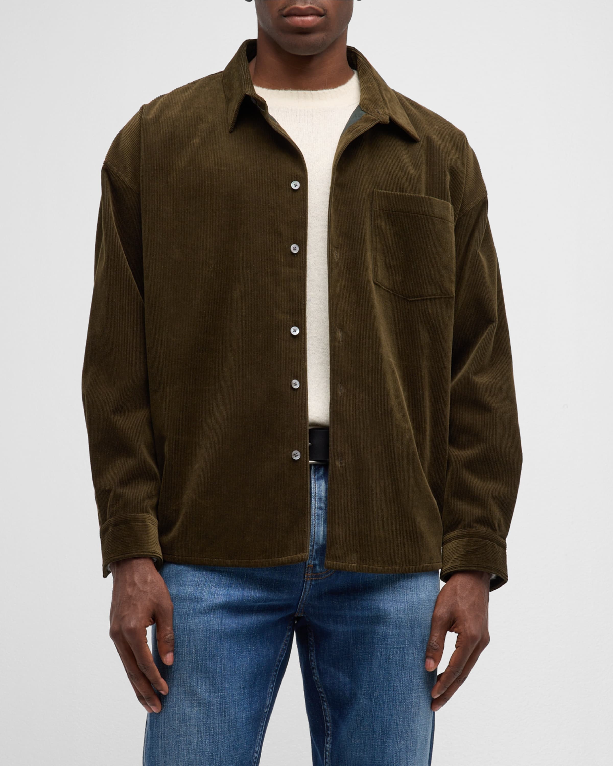 Men's Relaxed Corduroy Overshirt - 2